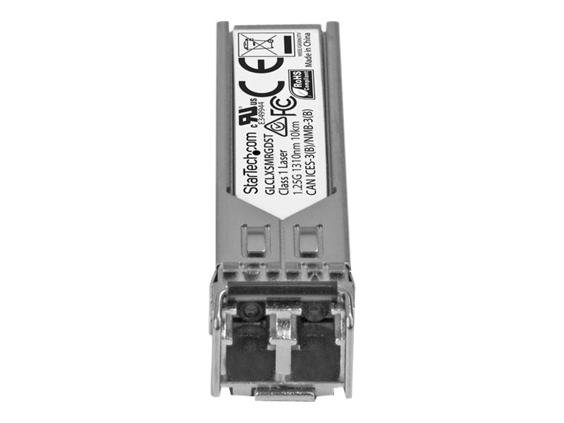 StarTech.com Startech Cisco GLC-LX-SM-RGD kompatibel SFP - Gigabit Fiber 1000Base-LX SFP Transceiver Module - SM LC - 10 km - 1310nm - SFP (Mini-GBIC)-Transceiver-Modul (gleichwertig mit: Cisco GLC-LX