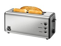 UNOLD Onyx 38915 Duplex - Toaster - 2 Scheibe2 Steckplatz - Edelstahl/Schwarz