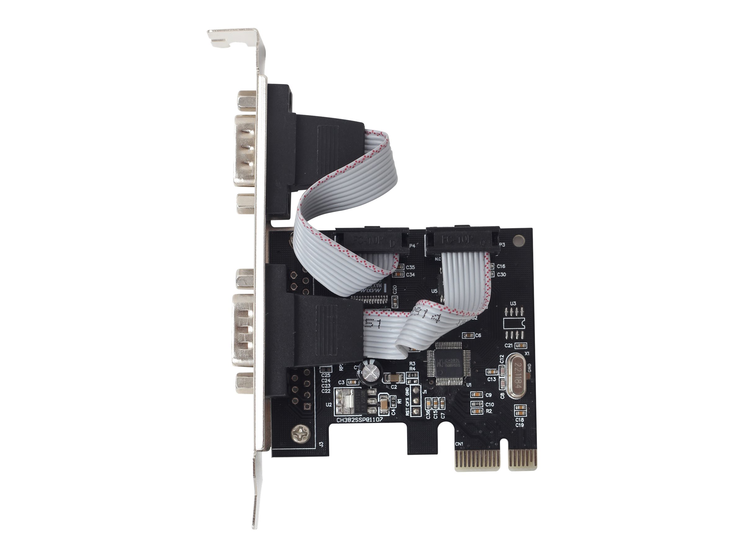 Gembird SPC-22 - Serieller Adapter - PCIe 1.1RS-232 x 2