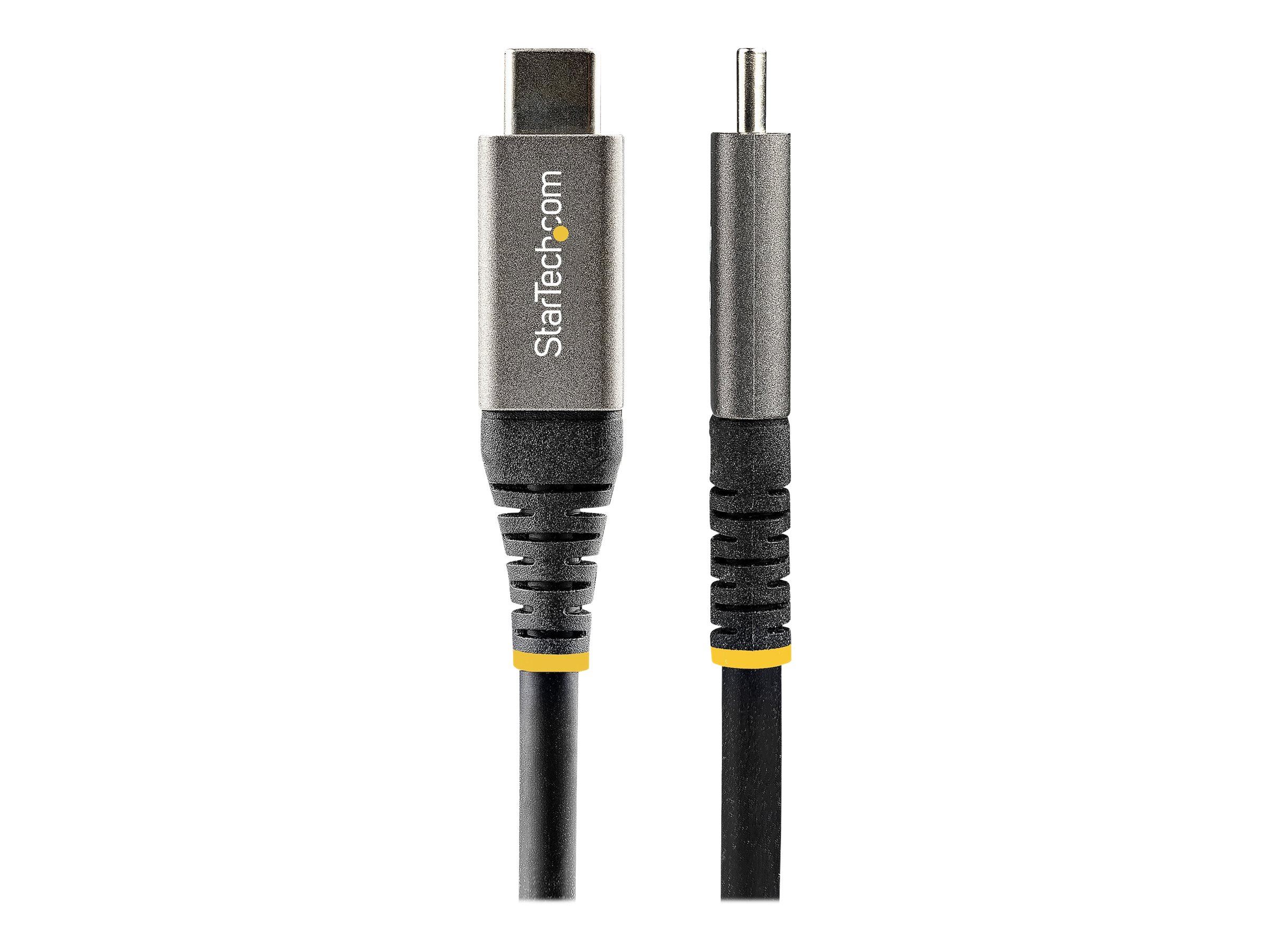 StarTech.com StarTech 3ft (1m) USB C Cable 10Gbps, USB-IF Certified USB-C Cable, USB 3.1/3.2 Gen 2 Type-C Cable, 100W (5A)Power Delivery Charging - DP Alt Mode - USB C to C Cord - Charge & Sync - Thun