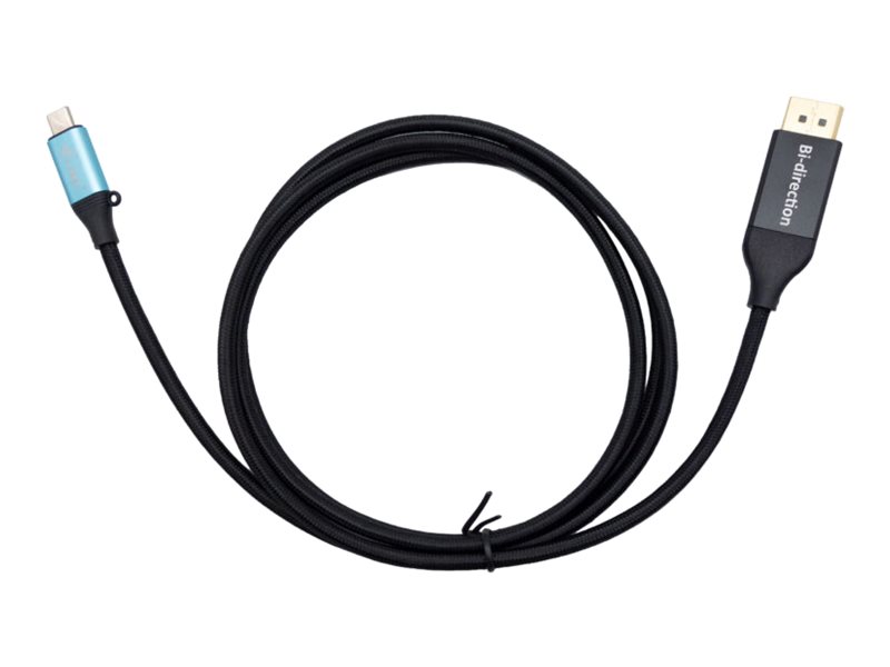 i-tec Adapterkabel - USB-C (M) zu DisplayPort (M)USB4 / Thunderbolt 3 / Thunderbolt 4 - 1.5 m - 8K30Hz Unterstützung
