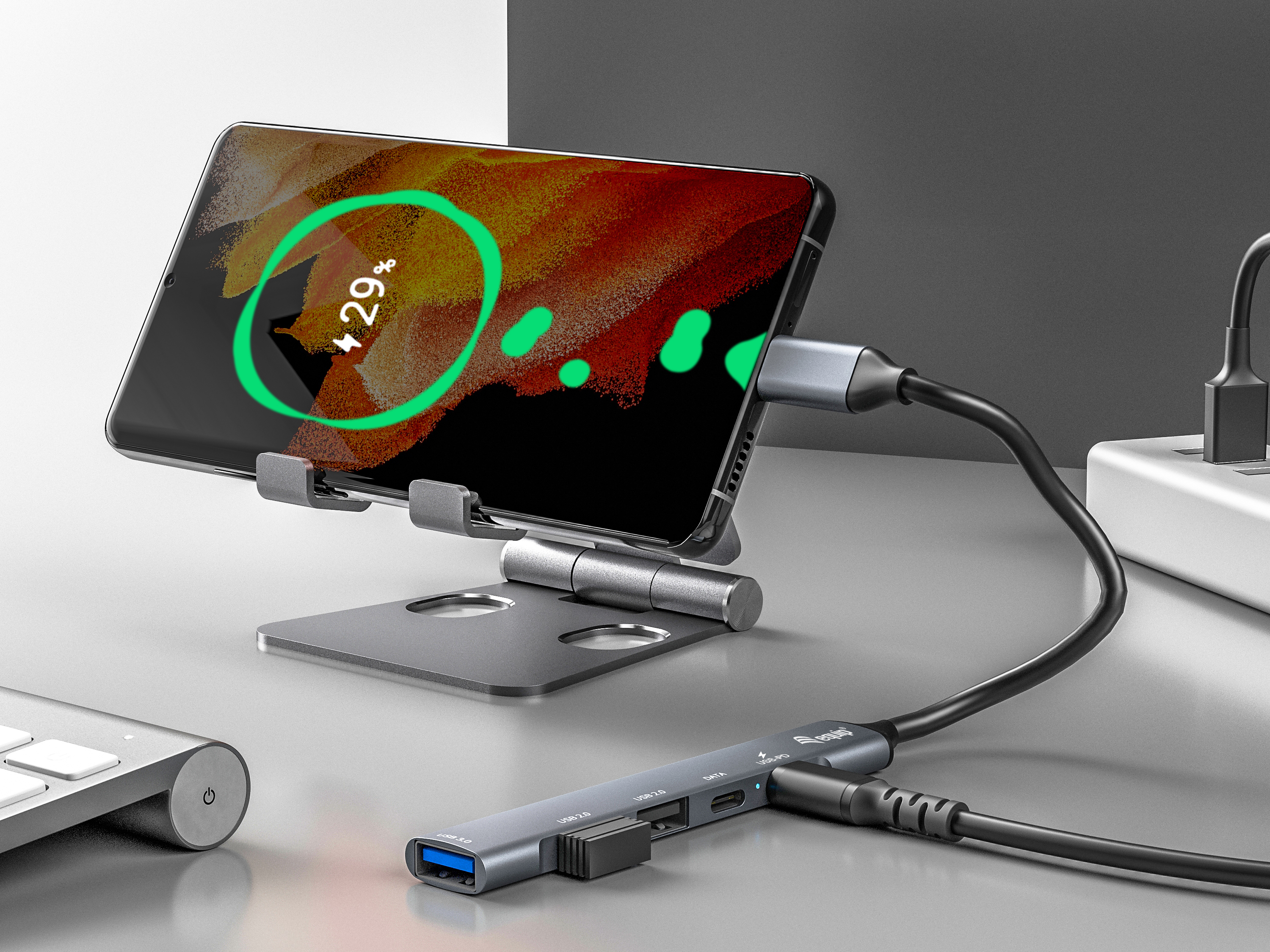 Equip Dockingstation - USB-CC