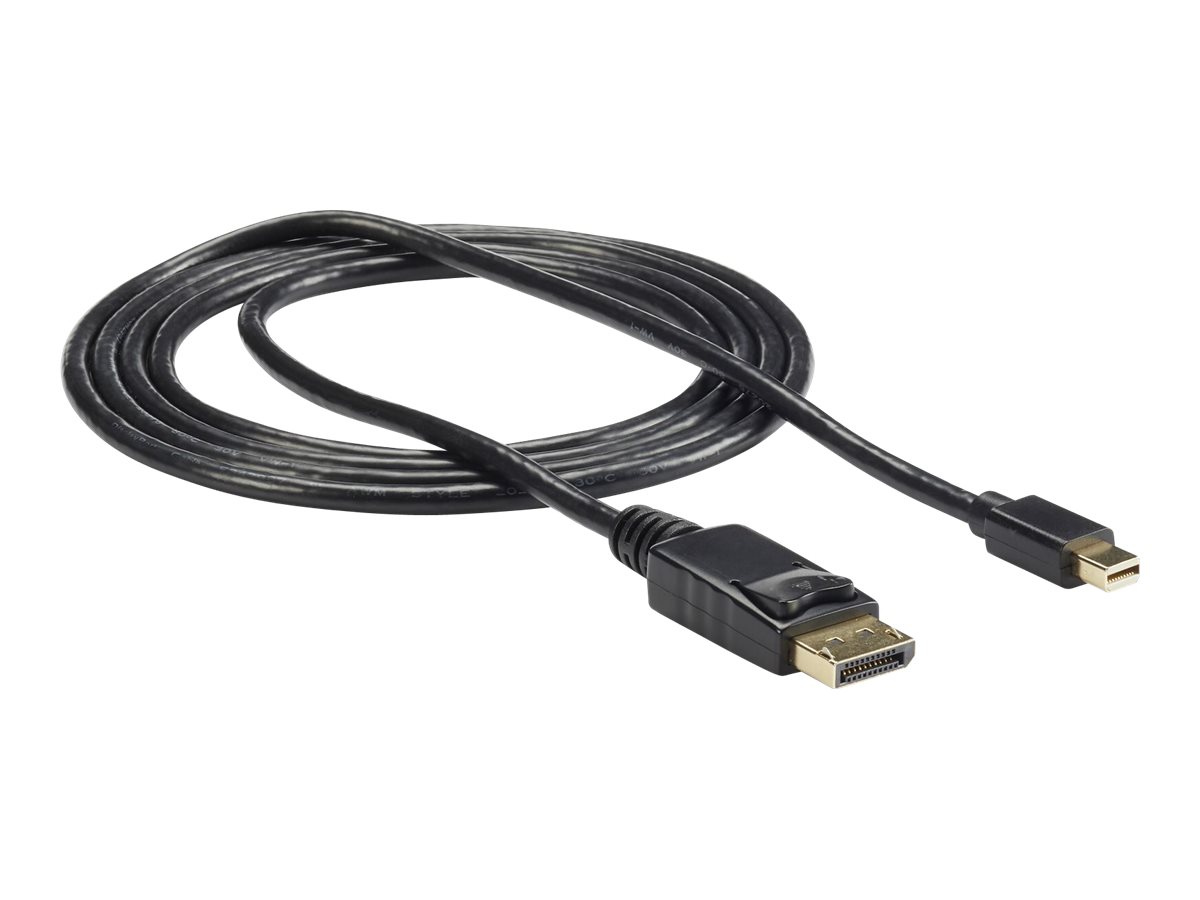 StarTech.com 3m Mini DisplayPort 1.2 auf DisplayPort Adapterkabel - mDP zu DP 4k x 2k Kabel - St/St - DisplayPort-Kabel - Mini DisplayPort (M)zu DisplayPort (M) - 3 m - für P/N: CDP2MDPEC - CDP2MDPFC
