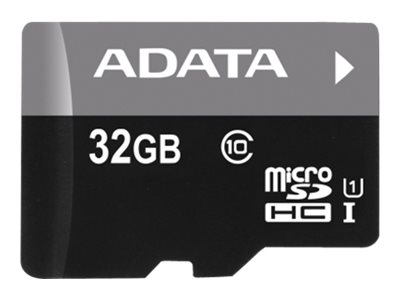 ADATA Premier - Flash-Speicherkarte (microSDHC/SD-Adapter