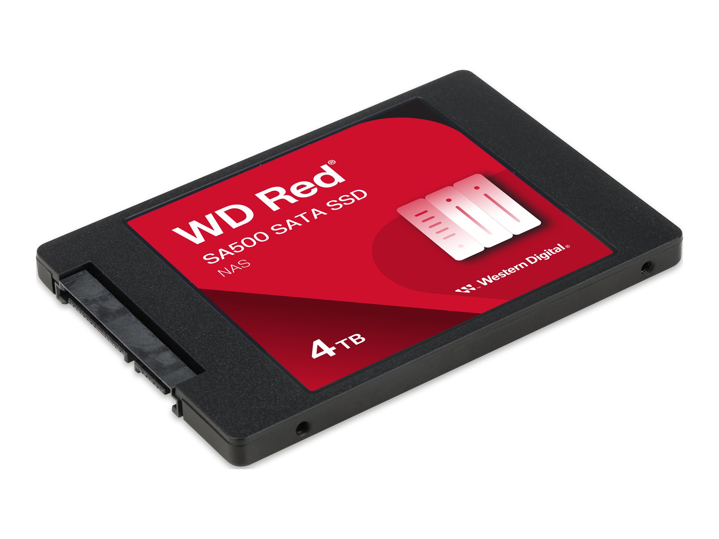 WD Red SA500 WDS400T2R0A - SSD - 4 TB - intern - 2.5" (6.4 cm)SATA 6Gb/s