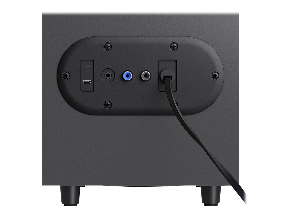 Logitech Z407 - Android Edition - Lautsprechersystem - für PC - 2.1-Kanal - kabellos - Bluetooth - USB - 40 Watt (Gesamt)Graphitgrau