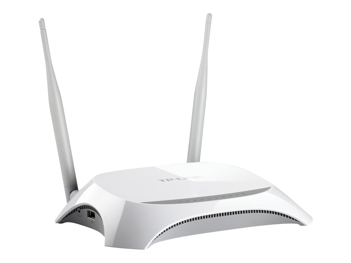 TP-LINK 3G/4G-WLAN-Router, Wi-Fi 4 (802.11n), Einzelband (2,4GHz), Ethernet/LAN, Schwarz, Weiß, Tabletop-Router3G/4G-WLAN-Router