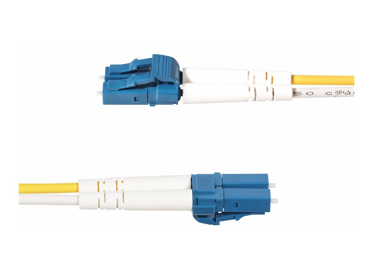 StarTech.com 3m OS2 LWL Patchkabel LC zu SC (UPC)Singlemode Duplex - Patch-Kabel - LC/UPC Einzelmodus (M) zu SC/UPC Einzelmodus (M) - 3 m - 3 m - 2 mm - Glasfaser - Duplex - 9/125 Mikrometer - OS1/OS2
