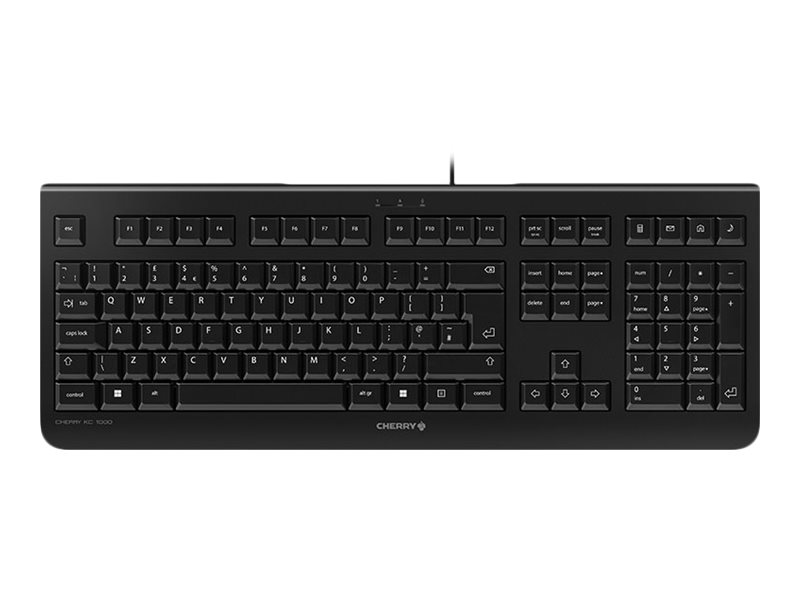 Cherry KC 1000 - Tastatur - GB - Schwarz - fürTERRA MINISERVER G5
