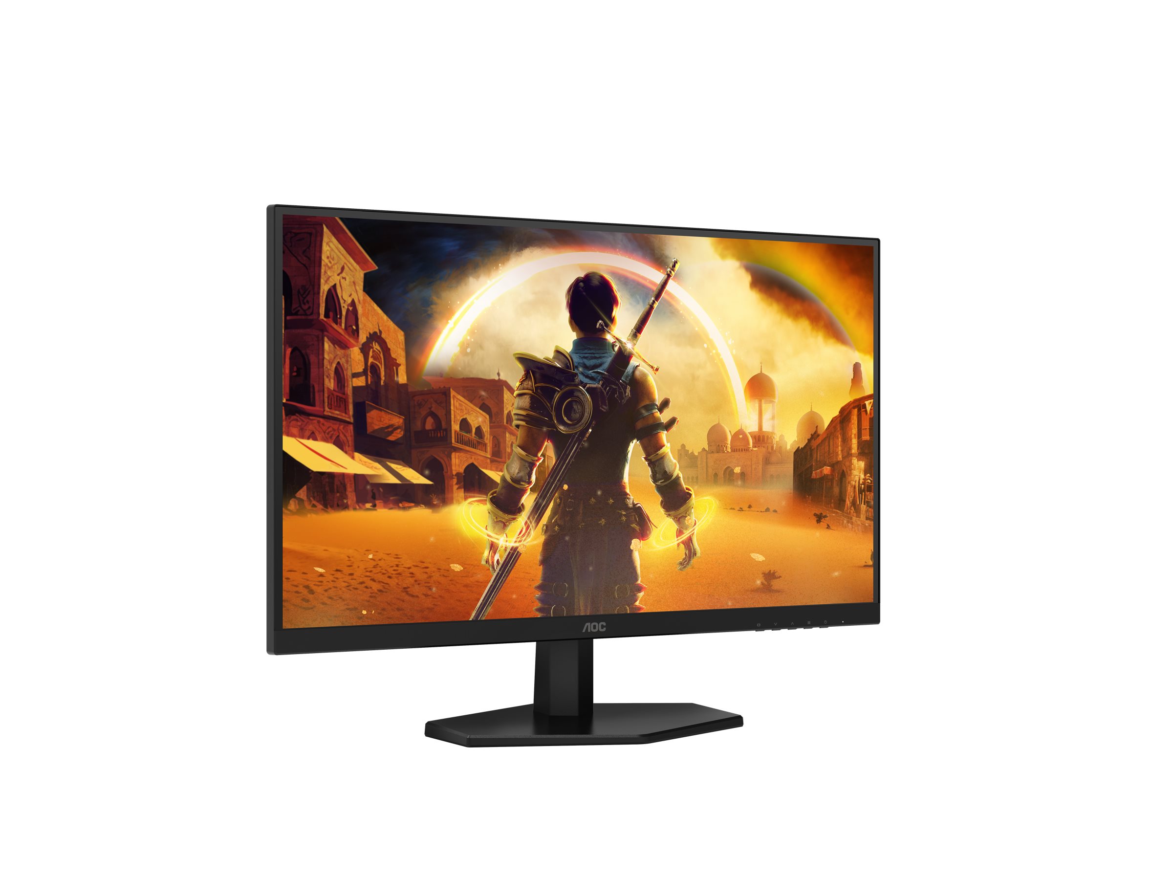 AOC Gaming Q27G42XE - LED-Monitor - Gaming - 68.6 cm (27")2560 x 1440 QHD @ 180 Hz - Fast IPS - 300 cd/m² - 1000:1 - HDR10 - 0.5 ms - 2xHDMI - DisplayPort - Lautsprecher - Schwarz - Rot