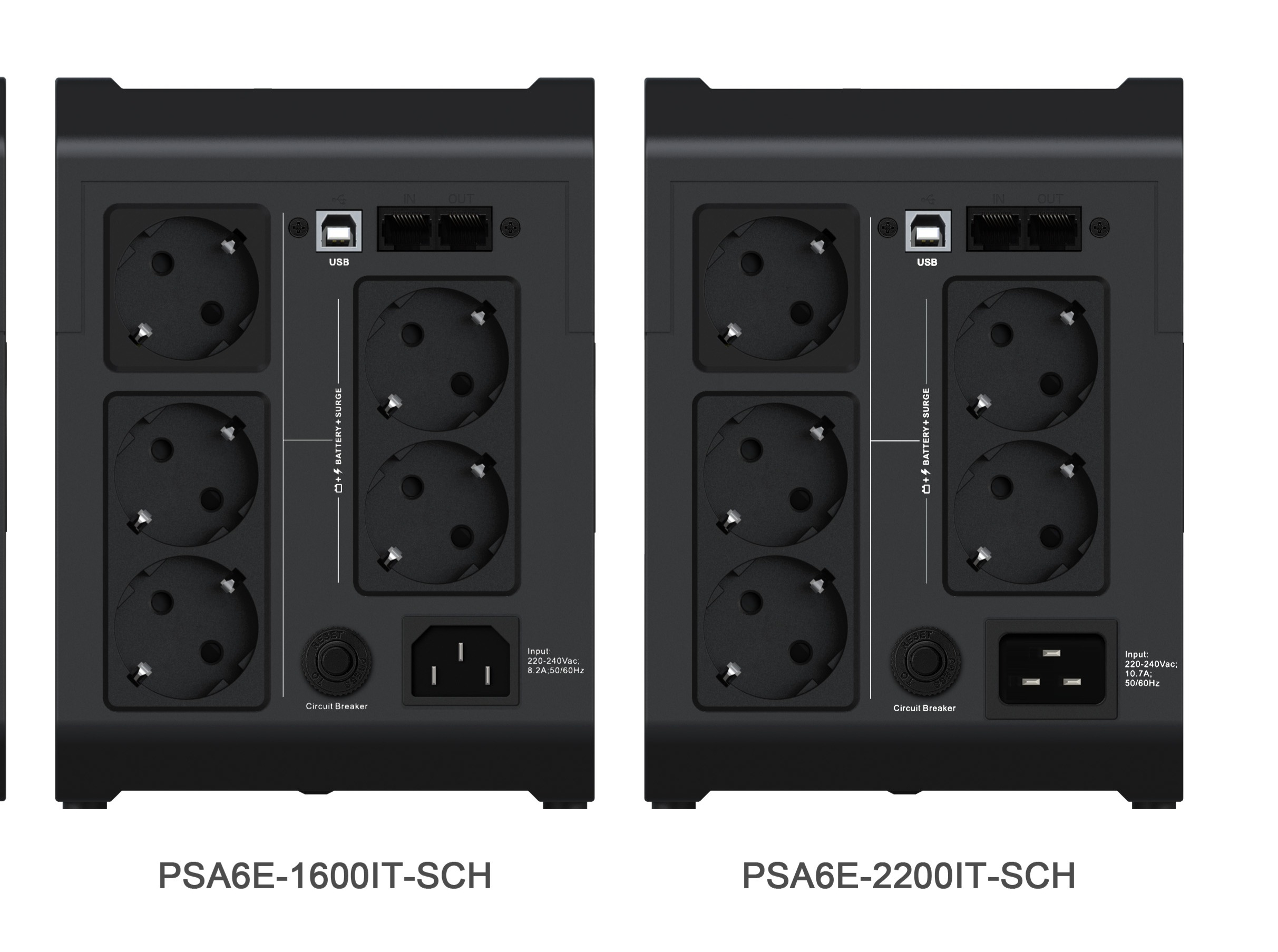 Vertiv Essential Series - USV - AC 220 - 240 V925 Watt - 1600 VA - 1-phasig - Ausgangsanschlüsse: 6