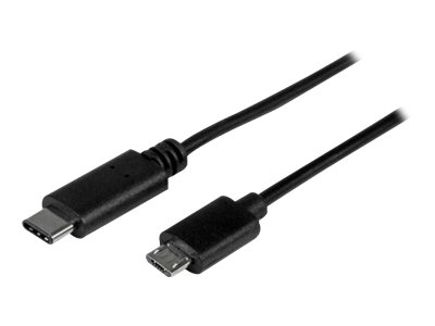 StarTech.com StarTech USB C to Micro USB Cable - 0.5m - M/M - Thunderbolt 3 Compatible - Micro USB Cord -USB Type C to Micro USB Cable (USB2CUB50CM)USB-Kabel - USB-C (M) zu Micro-USB Typ B (M) - USB 2