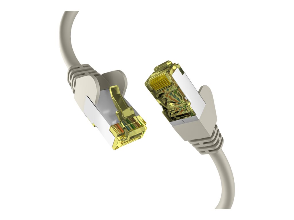 M-CAB EFB-Elektronik - Patch-Kabel - RJ-45 (M) zu RJ-45 (M)2 m - 6 mm - S/FTP - PiMF - CAT 6a - geschirmt - halogenfrei - geformt - verseilt - Knickschutzmanschette - bis zu 10 Gbps Datentransferrate