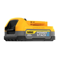 DEWALT DCBP034E2-XJ, Akku, 1,7 Ah, 18 V, DeWalt, Einsetzbar in alle 18 Volt XR Akku-Maschinen, Schwarz, Gelb18V - 1.7Ah - 2er-Set