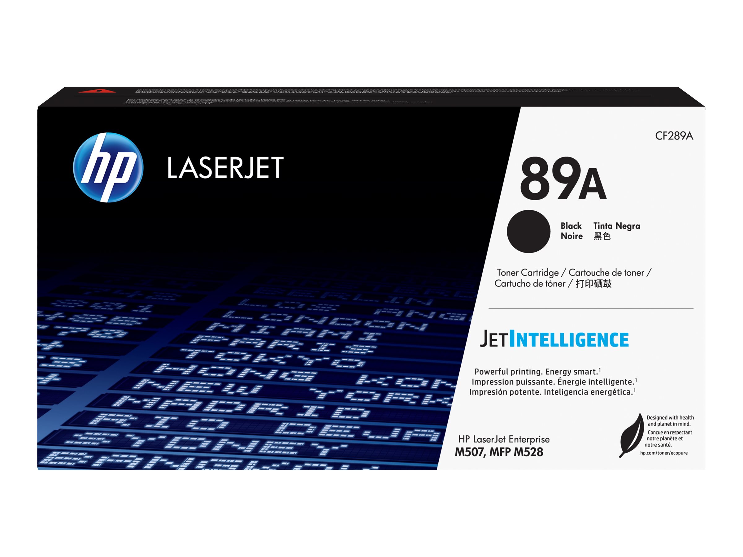 HP 89A - Schwarz - original - LaserJet - Tonerpatrone (CF289A)für LaserJet Enterprise M507 - MFP M528; LaserJet Enterprise Flow MFP M528