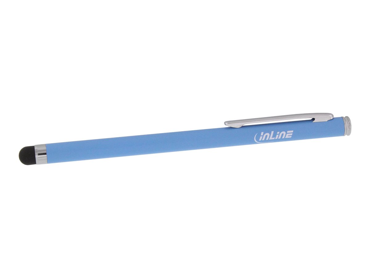 InLine Stylus - Stift für Touchscreens von Smartphone und Tablet - blauu