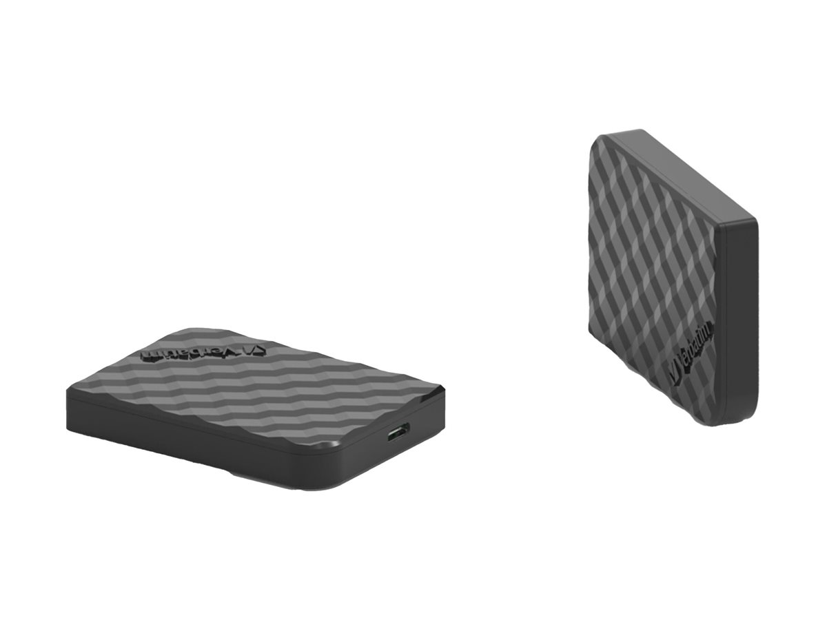 Verbatim Store 'n' Go Mini Diamond - SSD - 512 GB - extern (tragbar)USB 3.2 Gen 1 (USB-C Steckverbinder) - Schwarz