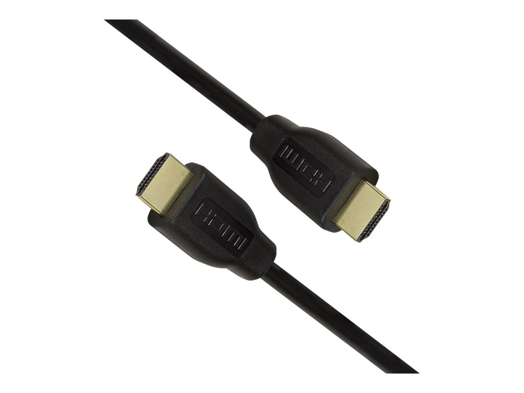 LogiLink High Speed with Ethernet - HDMI-Kabelmit Ethernet - HDMI männlich zu HDMI männlich - 5 m - Schwarz