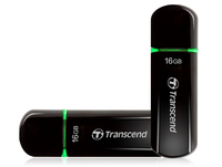 Transcend JetFlash 600 - USB-Flash-Laufwerk16 GB - USB 2.0 - grün