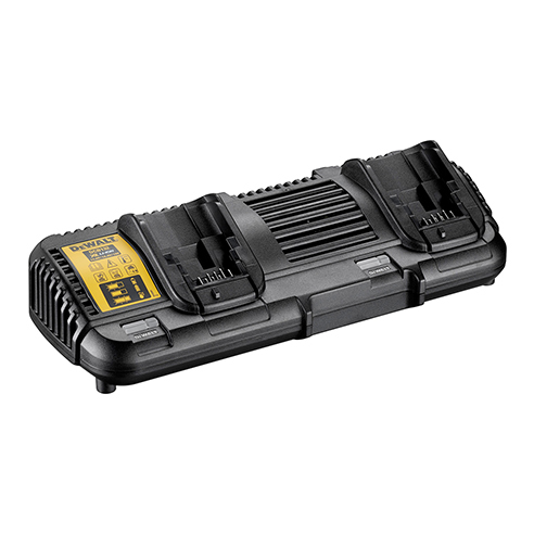 DEWALT XR - Batterieladegerät - 2 x Batterienladen - 4 A - für 20V MAX* Compact XR; 20V MAX* Premium XR; XR DCB125 - DCB182 - DCB184 - DCB187-XJ