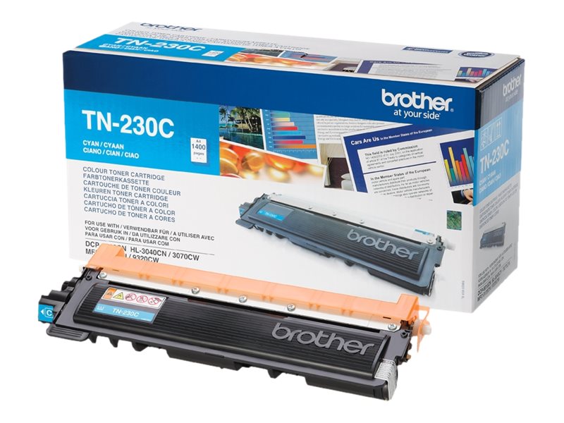 Brother TN230C - Cyan - original - Tonerpatronefür Brother DCP-9010CN - HL-3040CN - HL-3040CW - HL-3070CW - MFC-9120CN - MFC-9320CN - MFC-9320CW