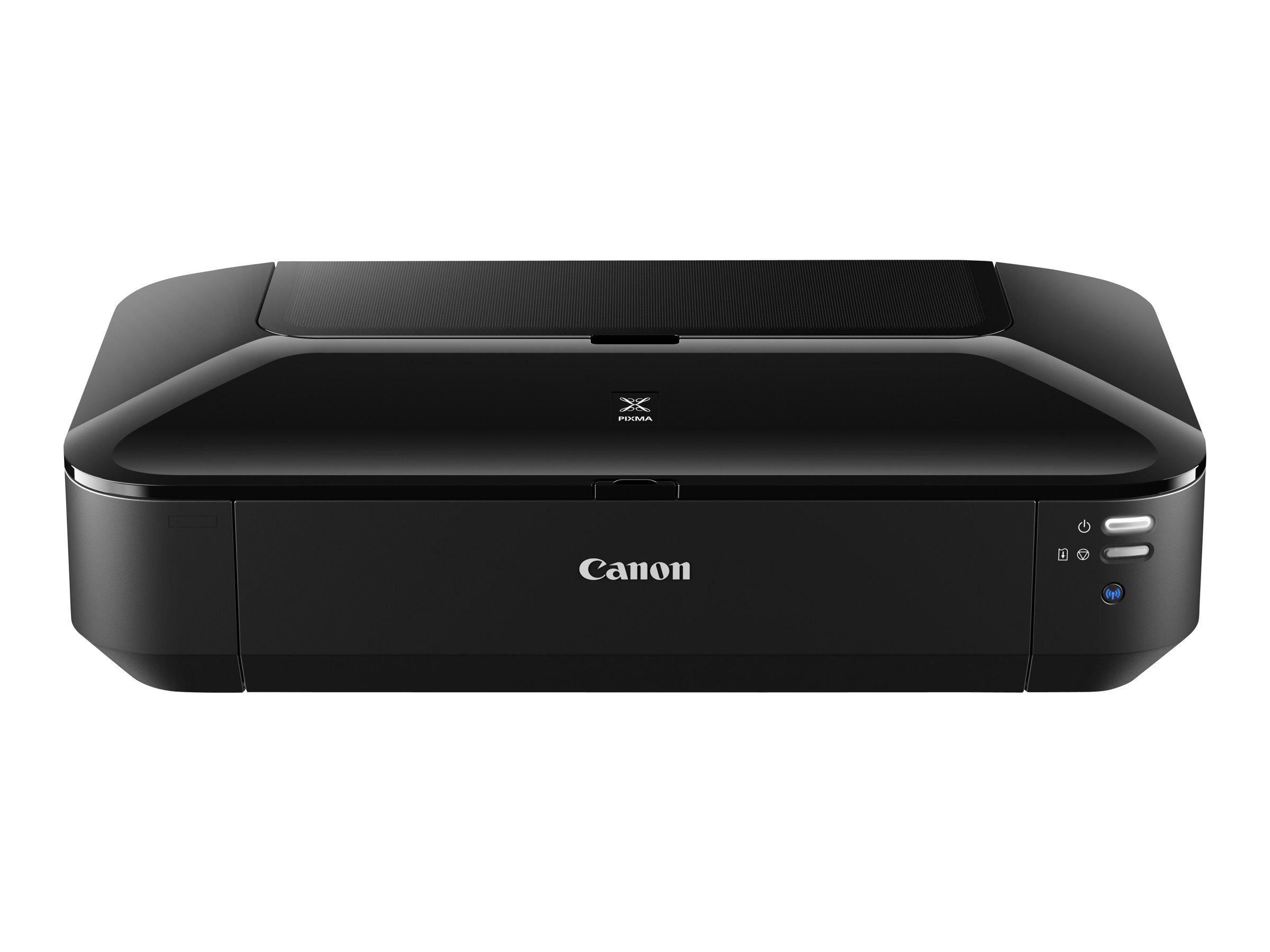 Canon PIXMA iX6850 - Drucker - Farbe - Tintenstrahl - Ledger, A3 Plus - bis zu 14.5 ipm (einfarbig)/ bis zu 10.4 ipm (Farbe) - Kapazität: 150 Blätter - LAN - Wi-Fi(n) - USB 2.0