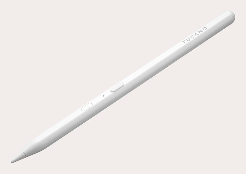 TUCANO Pencil 3, Tablet, Apple, Weiß, iPad 7th/8th/9th/10th gen iPad Air 10 9" 3rd/4th/5th gen iPad Pro 11" 1st/2nd/3rd/4th/5th gen iPad..., Weiß, AluminiumTouchpen