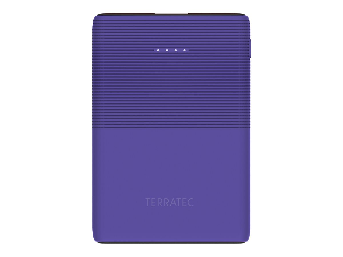 TerraTec P50 Pocket - Powerbank - 5000 mAh - 2.1 A - 2 Ausgabeanschlussstellen (USB, USB-C)Freiheit