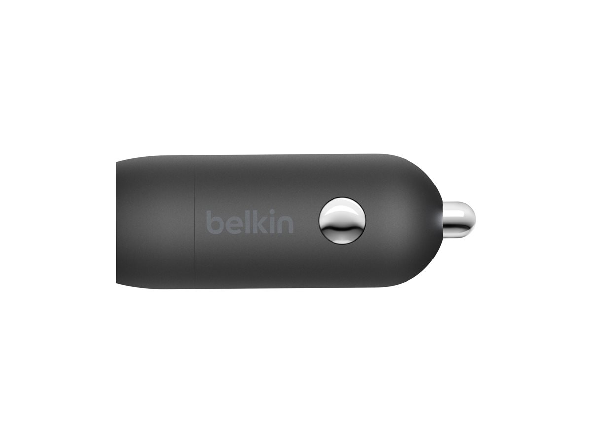 Belkin BoostCharge - Auto-Netzteil - 30 Watt - 3 A - Fast Charge, Power Delivery 3.1 (USB-C)Schwarz