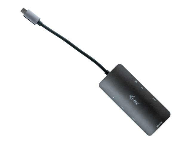 i-tec USB-C Metal Nano Dock 4K HDMI + Power DeliveryDockingstation - USB-C 3.1 - HDMI