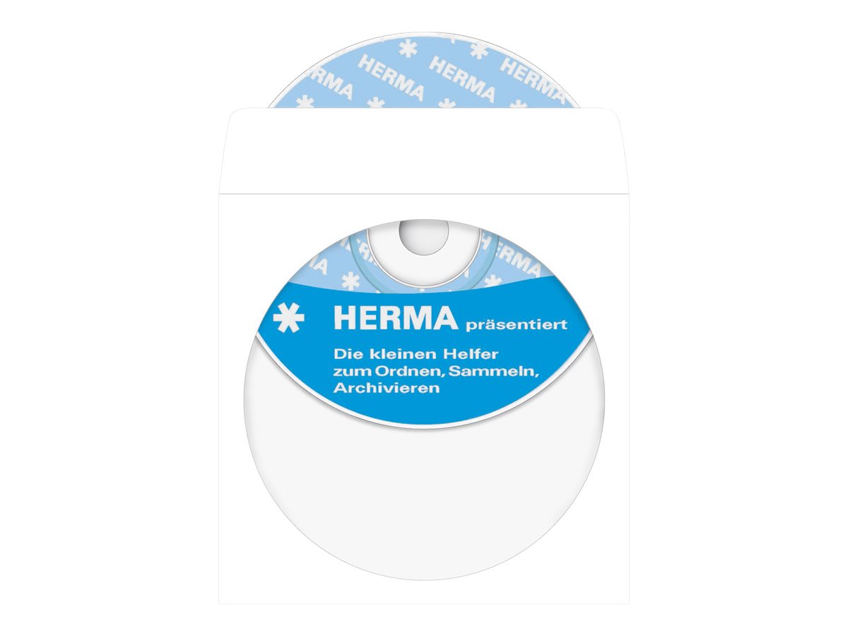 HERMA CD-/DVD-Hülle - weiß