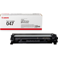 Canon 047 - Schwarz - original - Tonerpatronefür ImageCLASS MF113w; i-SENSYS LBP112 - LBP113w - MF112 - MF113w