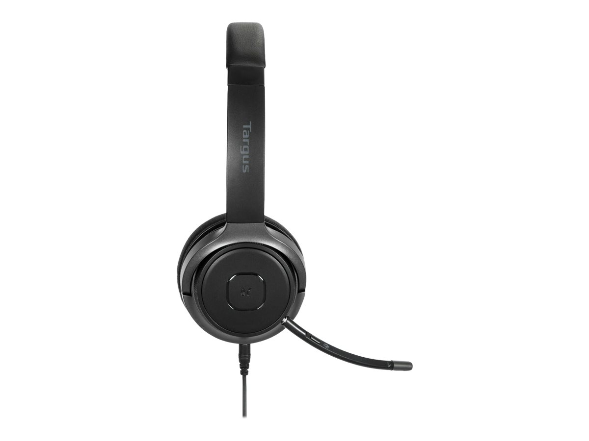 Hyper Targus AEH104GL - Headset - On-Ear - konvertierbarBluetooth - kabellos - kabelgebunden - 3,5 mm Stecker - Geräuschisolierung - Schwarz
