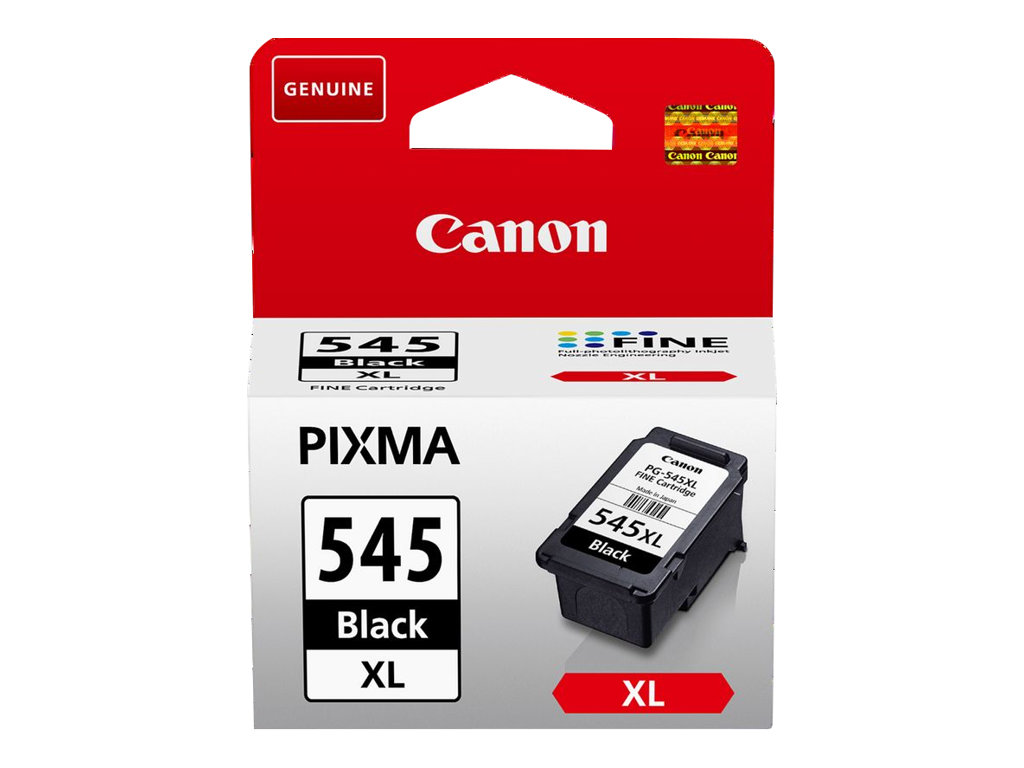 Canon PG-545XL - 15 ml - Hohe ErgiebigkeitSchwarz - original - Tintenpatrone - für PIXMA TR4551 - TR4650 - TR4651 - TS3350 - TS3351 - TS3352 - TS3355 - TS3450 - TS3451 - TS3452