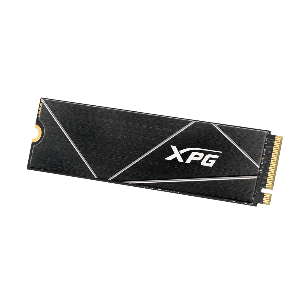 ADATA XPG GAMMIX S70 Blade - SSD - 512 GB - intern - M.2 2280 - PCIe 4.0 x4 (NVMe)integrierter Kühlkörper - Schwarz - für Sony PlayStation 5