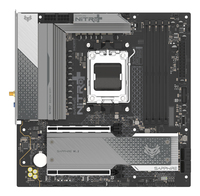 Sapphire NITRO+ B850M WIFI, AMD, Sockel AM5, AMD Ryzen 7000 Series, AMD Ryzen 8000 Series, AMD Ryzen 9000 Series, Sockel AM5, DDR5-SDRAM, 192 GBMicro-ATX - Sockel AM5 - AMD B850 chipsatz - 4x DIMM DDR