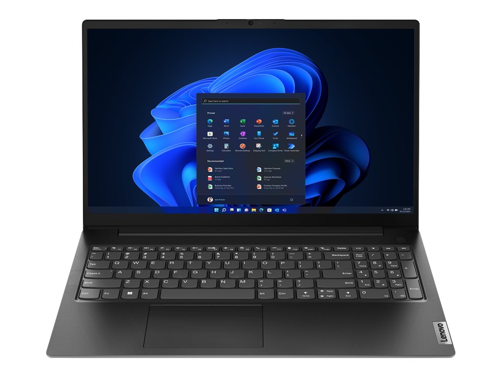 Lenovo V15 G4 AMN 82YU - AMD Ryzen 5 7520U / 2.8 GHz - Win 11 Pro - Radeon 610M - 16 GB RAM - 512 GB SSD NVMe - 39.6 cm (15.6")TN 1920 x 1080 (Full HD) - Wi-Fi 5 - Business Black - kbd: Deutsch