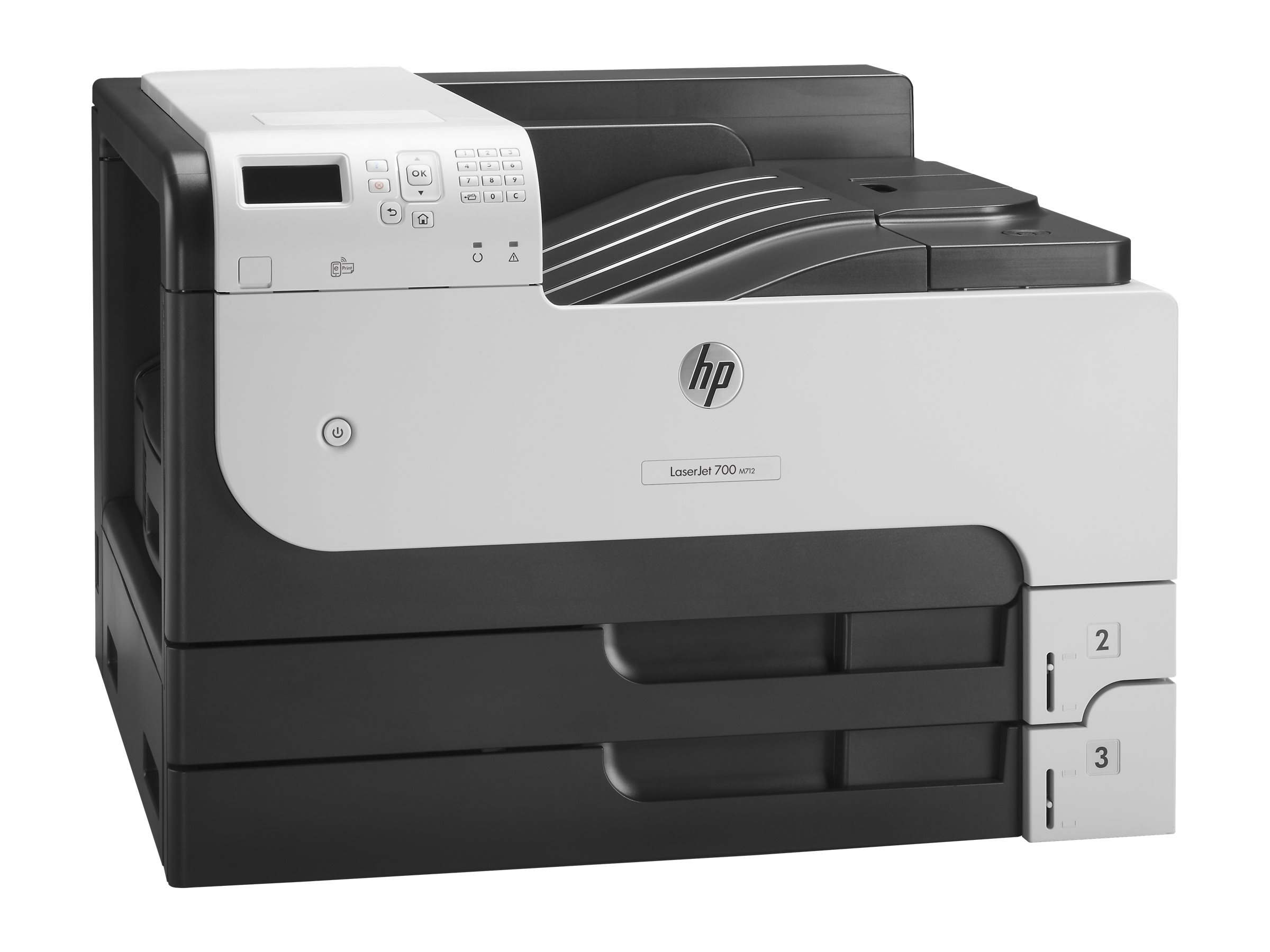 HP LaserJet Enterprise 700 Printer M712dn - Druckers/w - Duplex - Laser - A3/Ledger - 1200 dpi - bis zu 41 Seiten/Min. - Kapazität: 600 Blätter - USB - Gigabit LAN - USB-Host