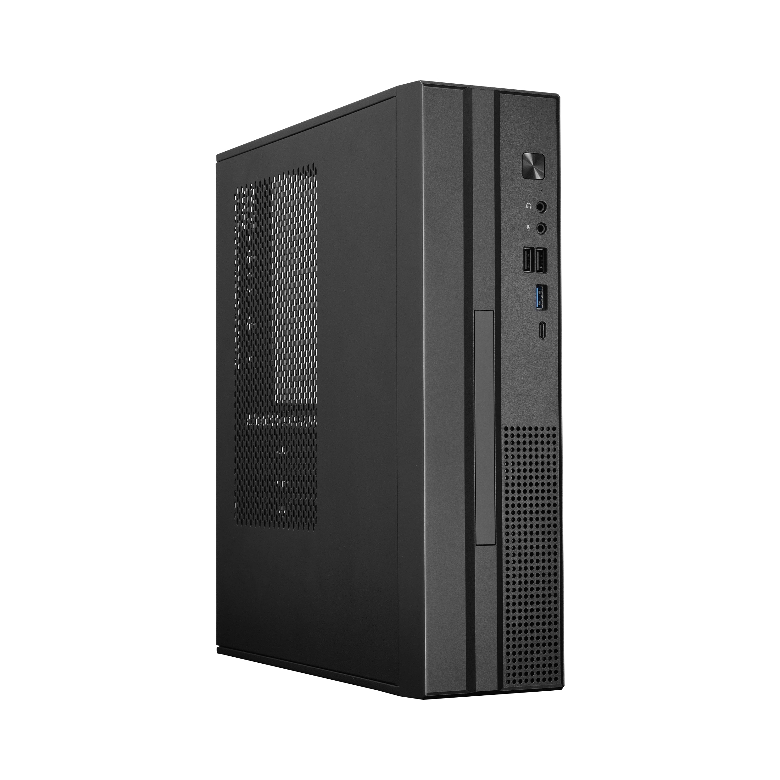 Chieftec Flyer Serie DT-10B-300 Kompaktes PC-Gehäuse, Small Form Factor (SFF), PC, Schwarz, Mini-ATX, Mini-ITX, SGCC, HeimbüroFlyer Serie DT-10B-300 Kompaktes PC-Gehäuse
