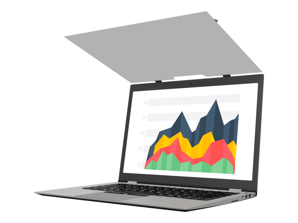 3M Comply - Blickschutzfilter für Notebook - klebend - 25.7-43.2 cm (10.1"-17")Schwarz
