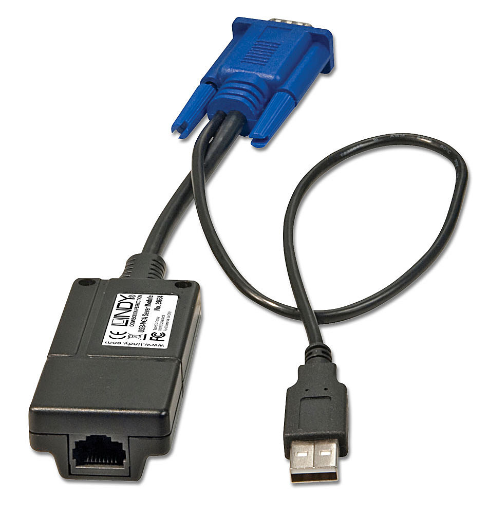 Lindy Computer Access Module USB & VGA - KVM-ExtenderUSB - bis zu 100 m