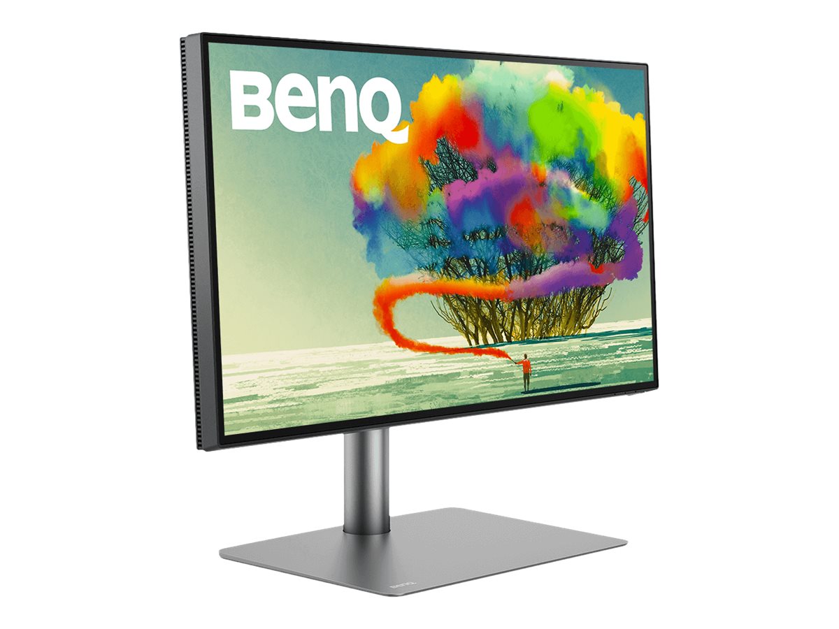 BenQ DesignVue PD2725U - LED-Monitor - 69 cm (27")3840 x 2160 4K @ 60 Hz - IPS - 250 cd/m² - 1200:1 - HDR10 - 5 ms - 2xThunderbolt 3 - 2xHDMI - DisplayPort - Lautsprecher - Grau - Schwarz