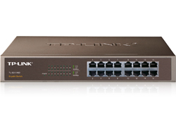 TP-LINK TL-SG1016D 16-Port Gigabit Switch - Switchunmanaged - 16 x 10/100/1000 - Desktop