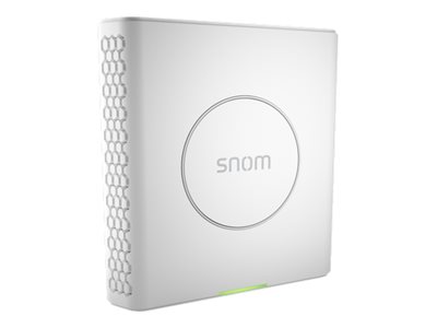 Snom M900, 1,88 - 1,9 GHz, 10 Kanäle, 300 m, Weiß, 140 x 35 x 144 mm, 306 g16000 Mobilteile - 1880-1900 MHz - DECT - PoE