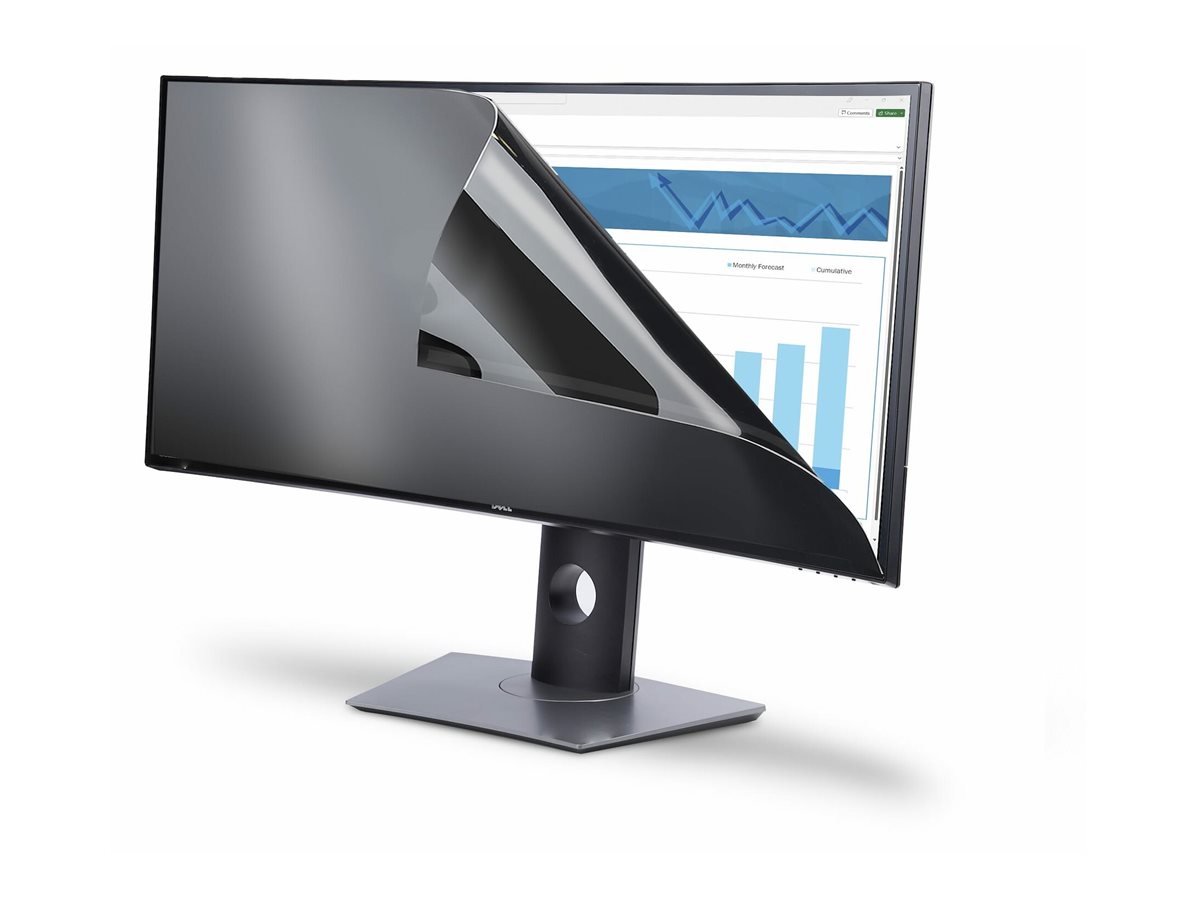 StarTech.com Privacy Screen For Dell P3424WE, Double-Sided Filter, TAA - Blickschutzfilter für Bildschirme - 2-Wege - abnehmbar - Steck-/Klebe - 86.36 cm (ultra-wide)(34" (ultra-wide)) - Schwarz - TAA