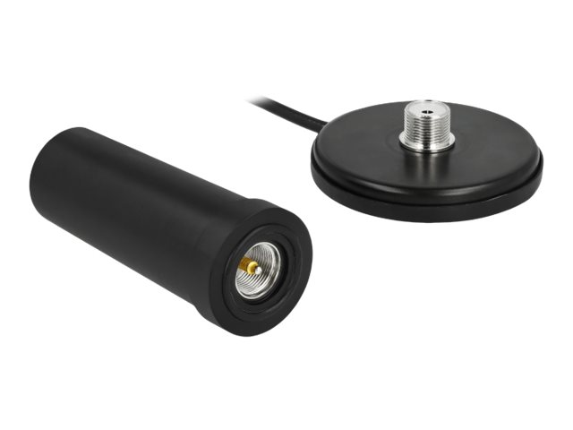Delock 5G LTE - Antenne - ungerichtet - Innen/ Außen - magnetisch montierbar - Schwarz