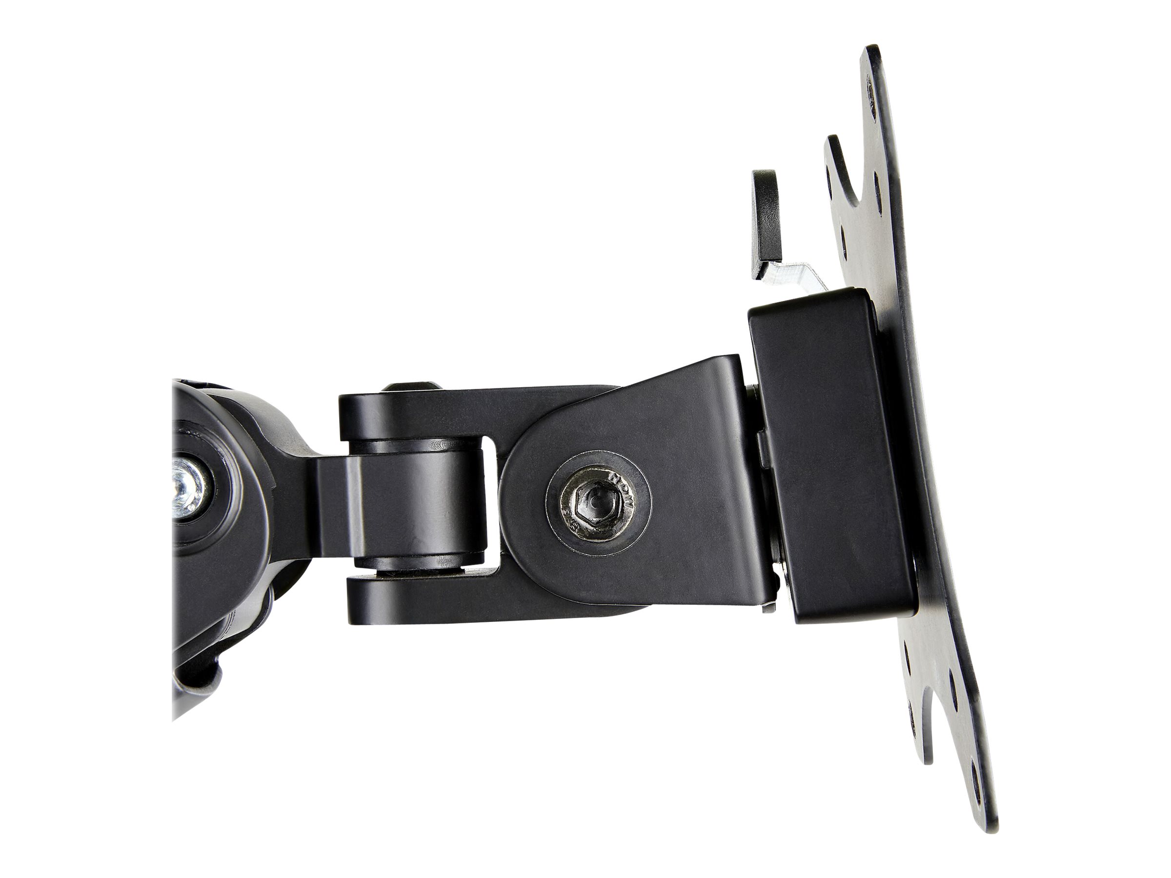 StarTech.com Monitorarm - pass through USB 3.0 Ports- VESA 75x75 100x100 - Befestigungskit (Gelenkarm, Spannbefestigung für Tisch, Kabeldurchführungsklemme)Slim Full-Motion - für LCD-Display / Curved