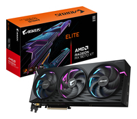 Gigabyte AORUS Radeon RX 9070 XT ELITE 16G Grafikkarte - 16 GB GDDR6, 256 Bit, PCI-E 5.0, 3100 MHz Kernfrequenz, 2 x DisplayPort, 2 x HDMI, GV-R9070XTAORUS E-16GD, Radeon RX 9070 XT, 16 GB, GDDR6, 256
