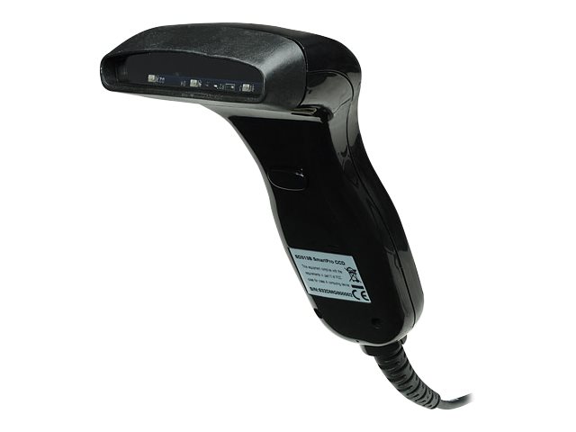 IC Intracom Manhattan Contact CCD Handheld Barcode Scanner, USB, 80mm Scan Width, Cable 152cm, Max Ambient Light: 3,000 lux (sunlight)Black -  - Box - Barcode-Scanner - Handgerät - 120 Scans/Sek. - de