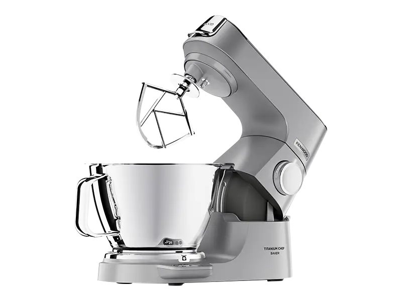 Kenwood Electronics Kenwood Titanium Chef Baker KVC85.004SI - Küchenmaschine1200 W - Silber